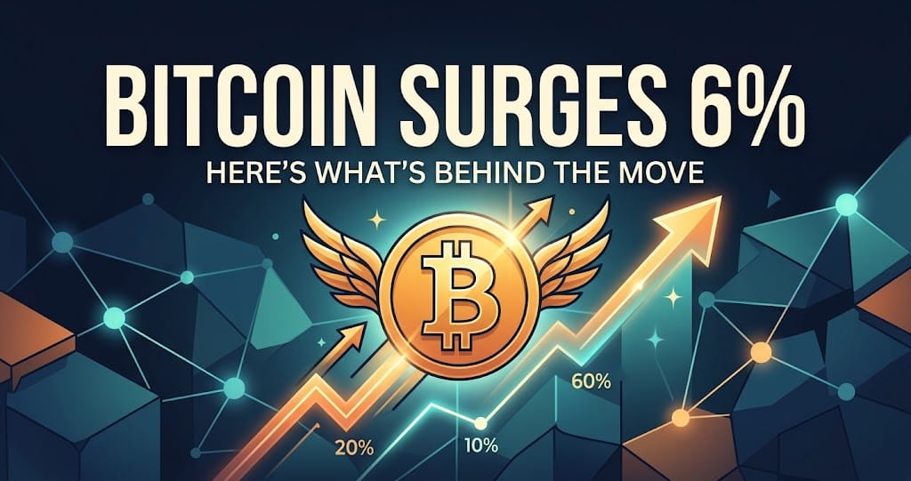 Bitcoin Surges 6% Heres Whats Behind the Move