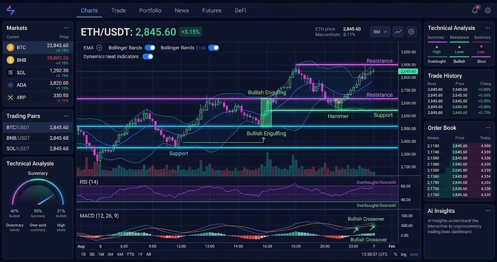 Bitcoin (BTC) Interactive Chart Analysis — August 22, 2026 - Interactive Chart