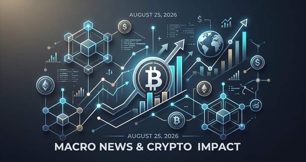 Macro News Crypto Impact August 25 2026