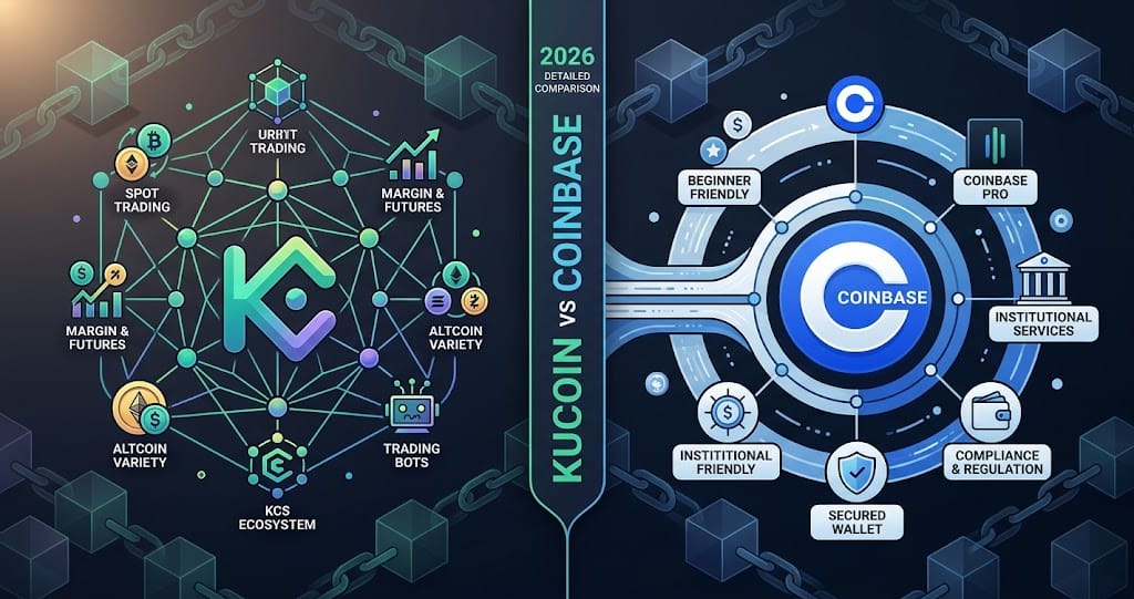 KuCoin vs Coinbase Detailed Comparison 2026