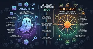 Phantom vs Solflare Detailed Comparison 2026