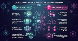 Cardano vs Polkadot Detailed Comparison 2026
