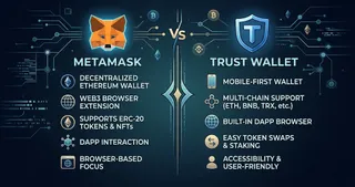 MetaMask vs Trust Wallet Detailed Comparison 2026