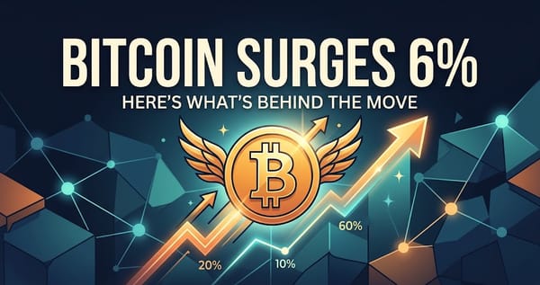 Bitcoin Surges 6% Heres Whats Behind the Move